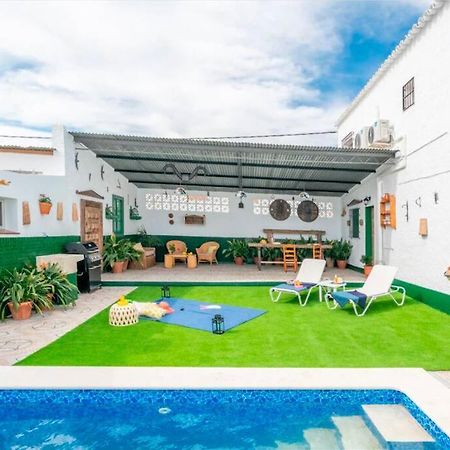 Villa Zalea Real -Super Ideal Grupos, Piscina ! Pizarra Exterior foto