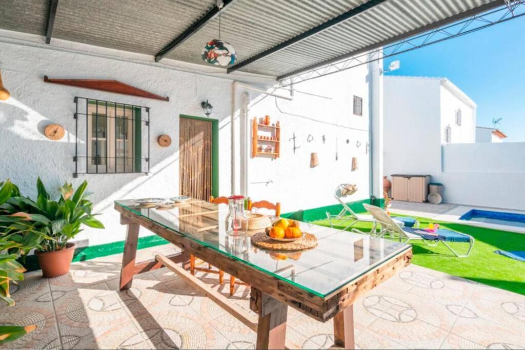 Villa Zalea Real -Super Ideal Grupos, Piscina ! Pizarra Exterior foto